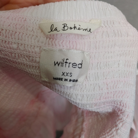 WILFRED Dareau pink tie dye cami size XXS - Picture 8 of 12